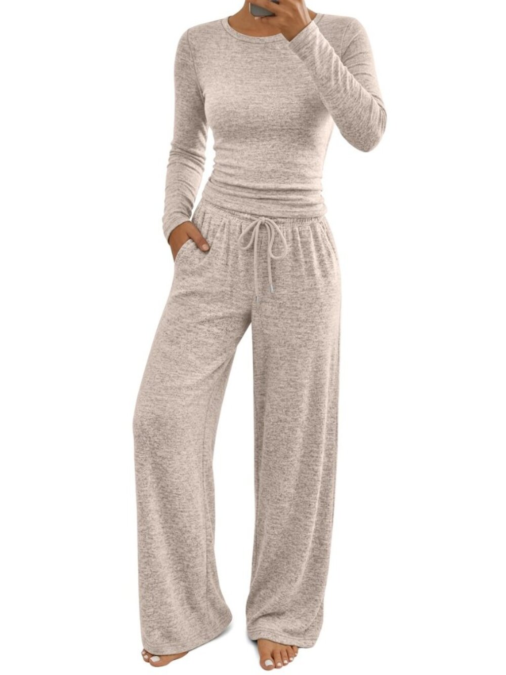Womens 2 Piece Matching Lounge Sets 2026 Fall Fashion Outfits